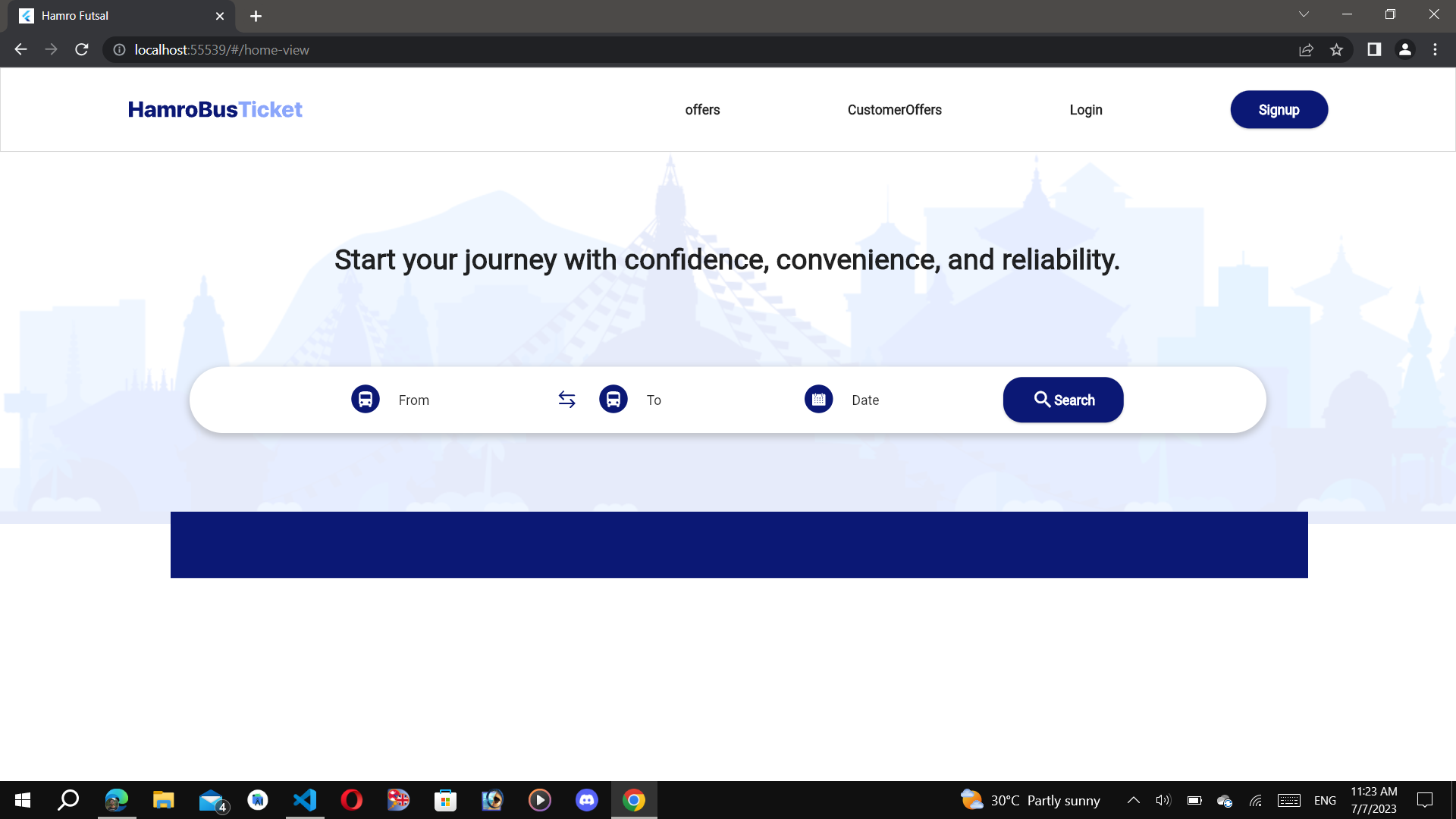 HamroBusTicket Booking System